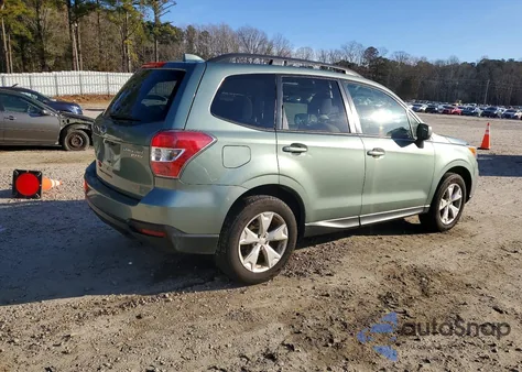 2016 Subaru Forester 2.5I Premium from USA, damaged, VIN JF2SJADC5GH547634